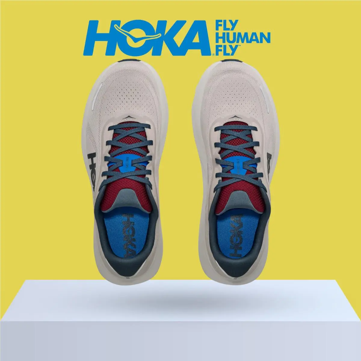 Hoka shoes - Hoka One One Rincon 5 - Baby Kale/Slate Blue 27
