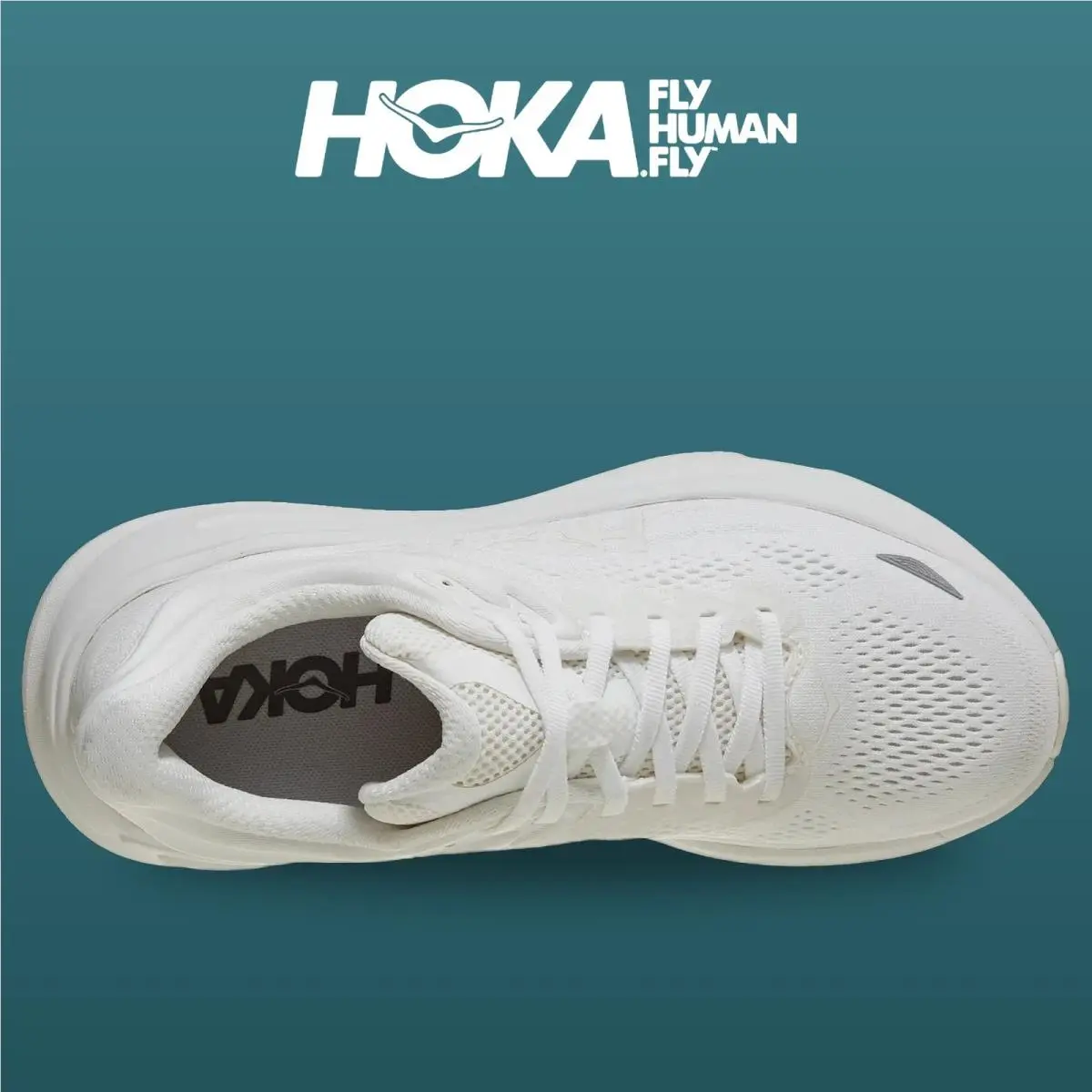 Hoka shoes - Bondi 9 - Bondi - 1162012-WWH - White 2