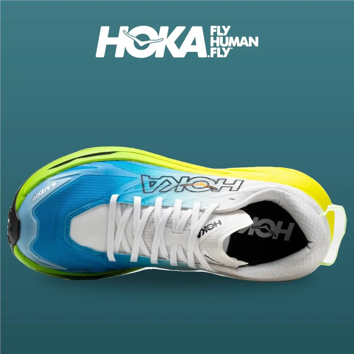 Hoka shoes - Mafate 5 - Mafate - 1168722-FHK - Frost/HOKA Citrus 8