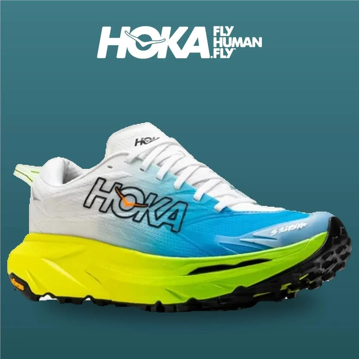 Hoka shoes - Mafate 5 - Mafate - 1168722-FHK - Frost/HOKA Citrus 10
