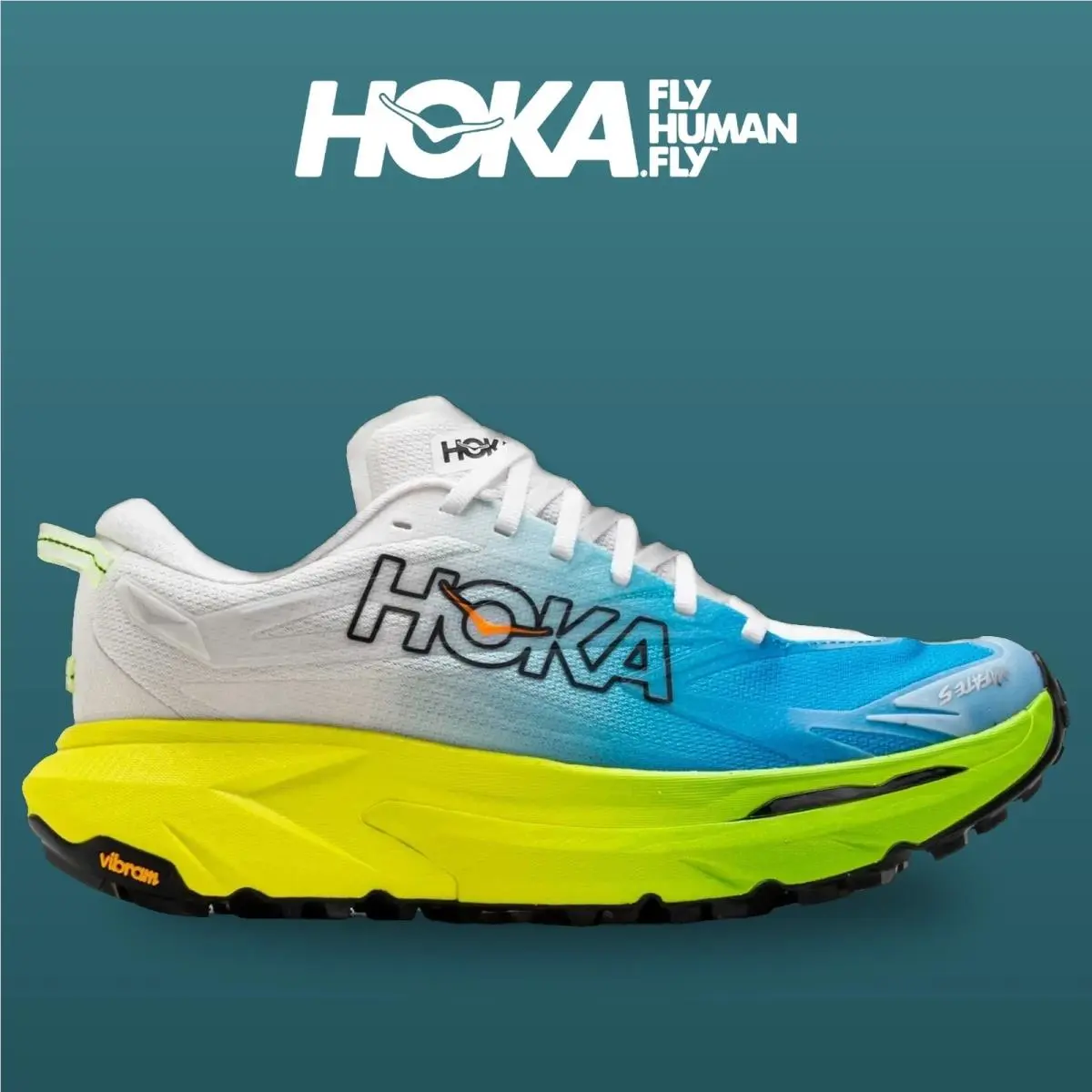Hoka shoes - Mafate 5 - Mafate - 1168722-FHK - Frost/HOKA Citrus 6