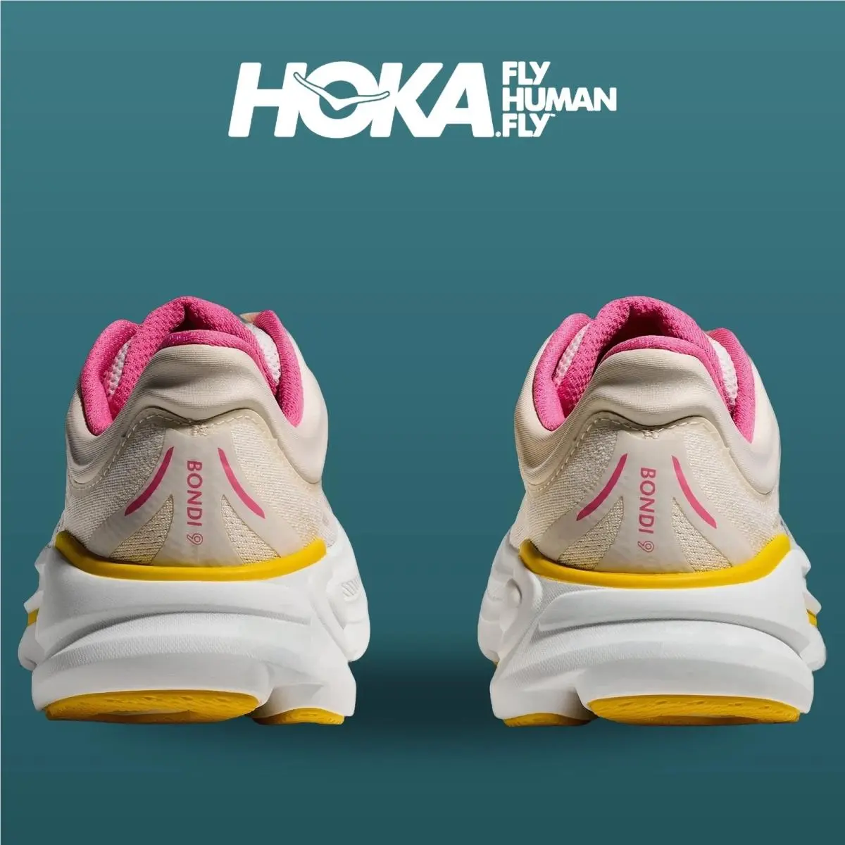 Hoka shoes - HOKA Bondi 9 Wide - Bondi Wide - 1162012-ALBST - Alabaster/Birch 12