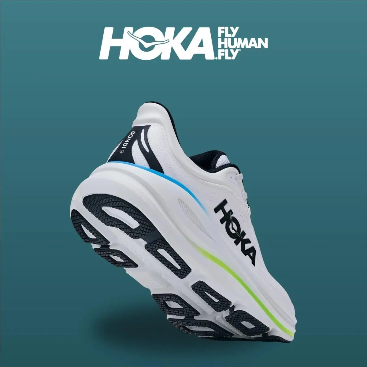 Hoka shoes - HOKA Bondi 9 Wide - Bondi Wide - 1162011-FLCK - Frost/Black 6