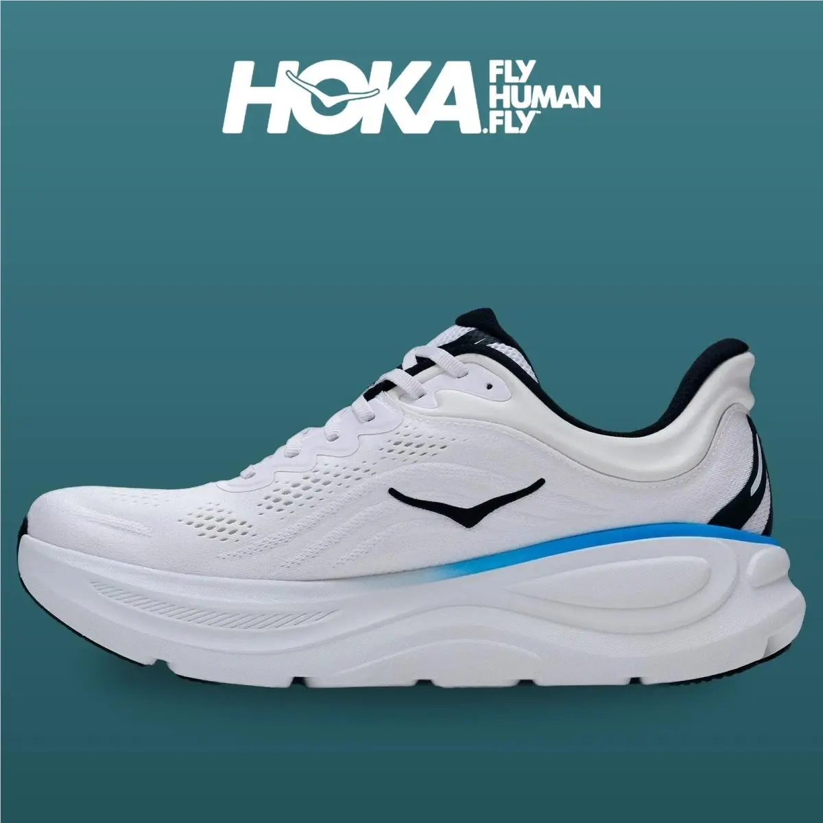 Hoka shoes - HOKA Bondi 9 Wide - Bondi Wide - 1162011-FLCK - Frost/Black 11