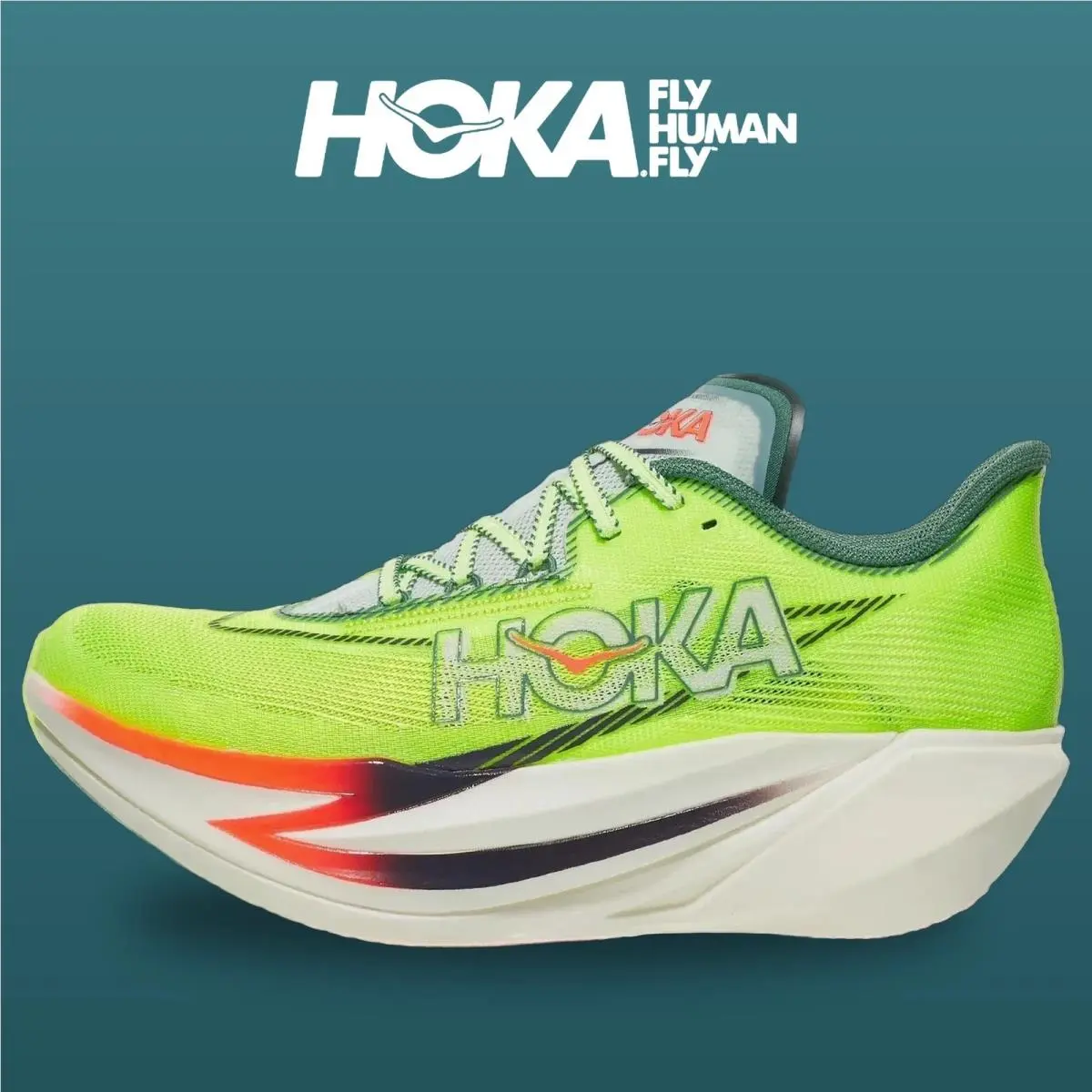 Hoka shoes - Cielo X1 3 0 - Cielo - 1171927-NYZ - Neon Yuzu/Thyme 6
