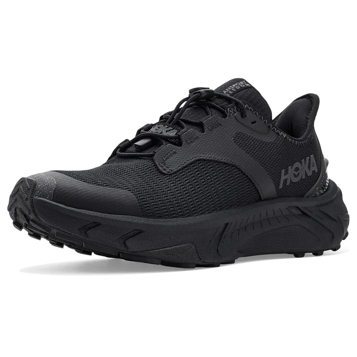 Hoka shoes - Black/Black 6