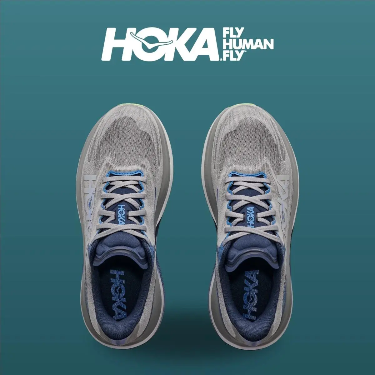 Hoka shoes - Skyward X 2 - Skyward - 1171925-SYVR - Stellar Grey/Varsity Navy 9