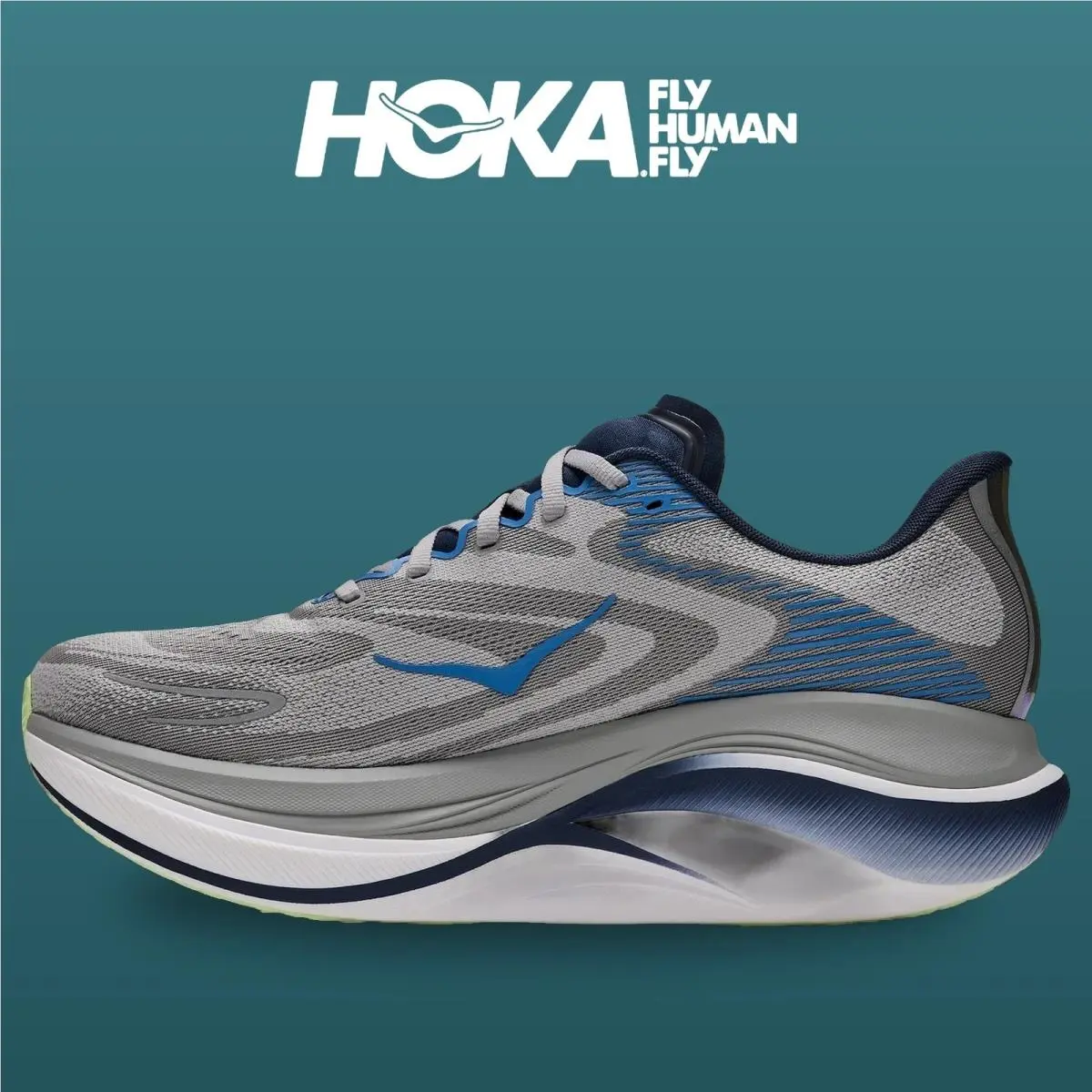 Hoka shoes - Skyward X 2 - Skyward - 1171925-SYVR - Stellar Grey/Varsity Navy 11