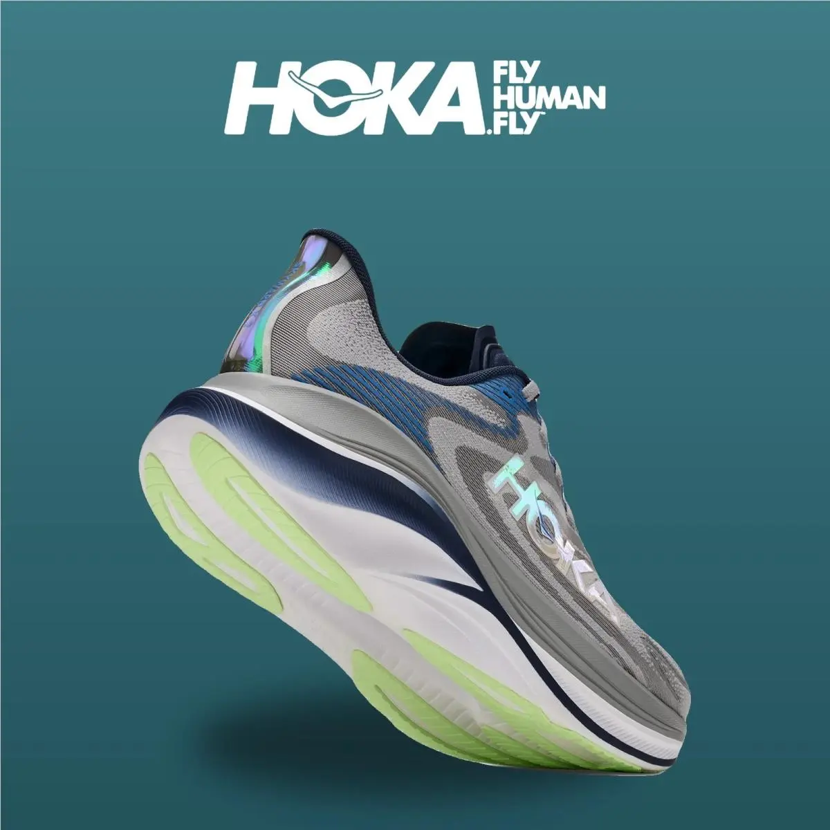 Hoka shoes - Skyward X 2 - Skyward - 1171925-SYVR - Stellar Grey/Varsity Navy 15