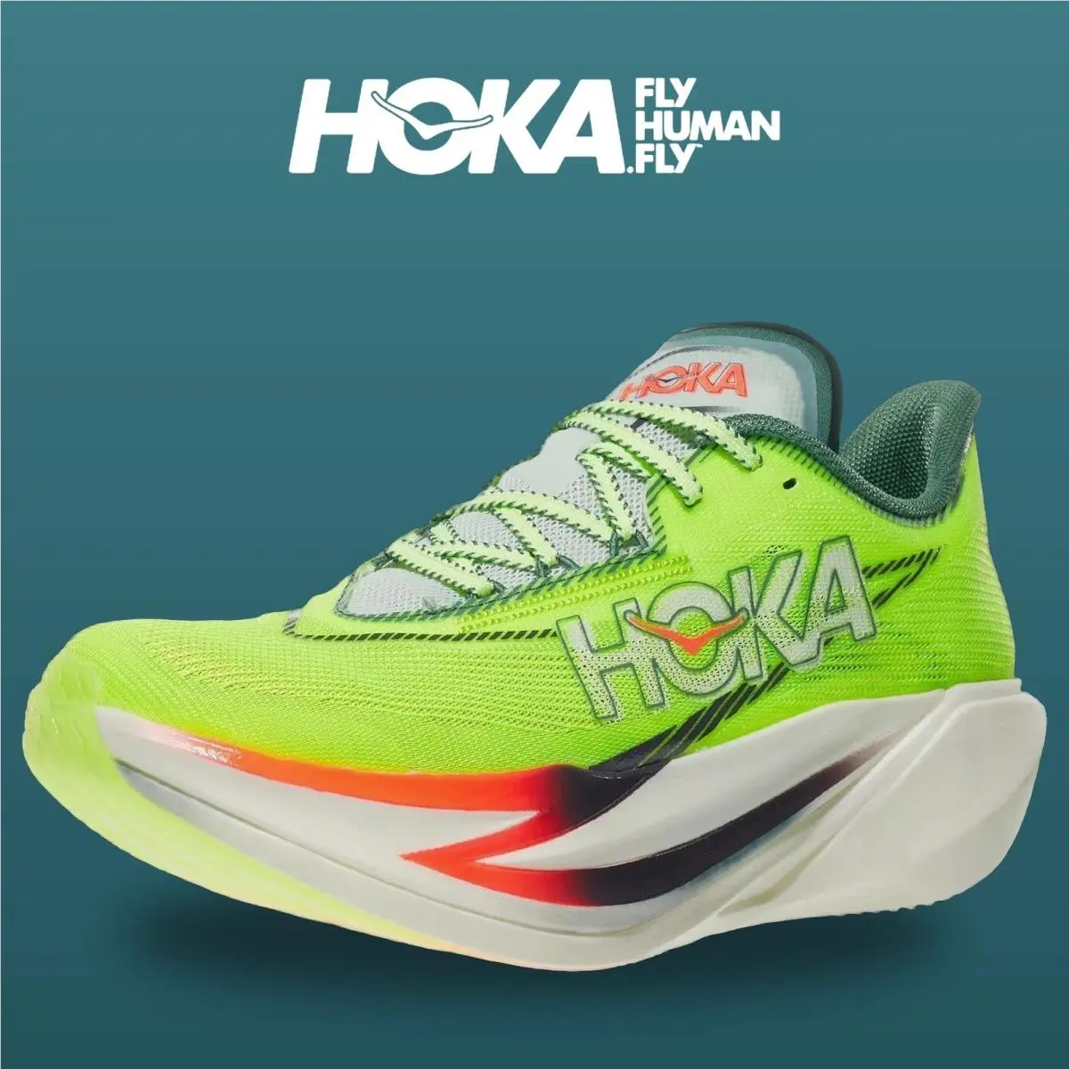 Hoka shoes - Cielo X1 3 0 - Cielo - 1171927-NYZ - Neon Yuzu/Thyme 7