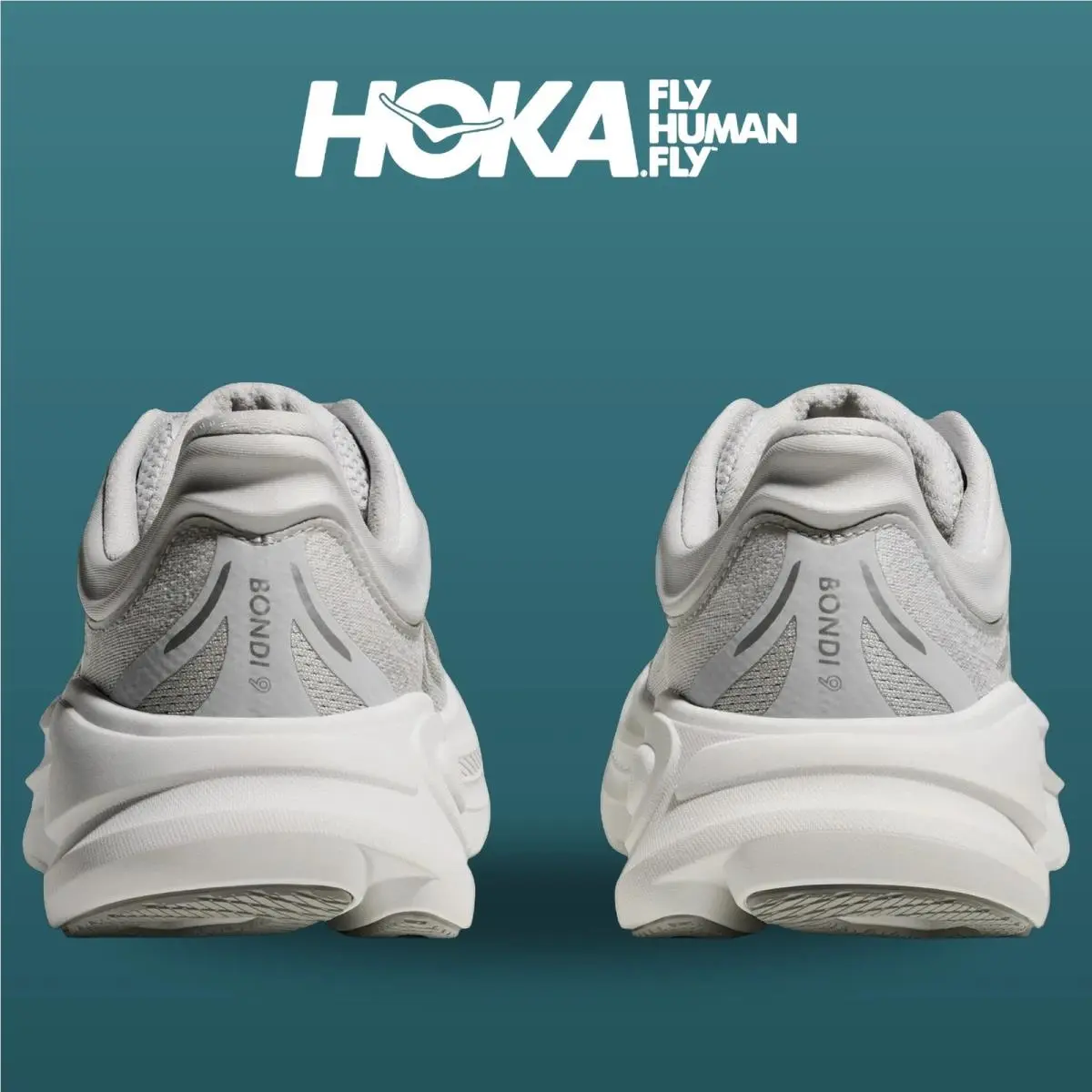 Hoka shoes - Bondi 9 - Bondi - 1162012-SDSTS - Stardust/Silver 3