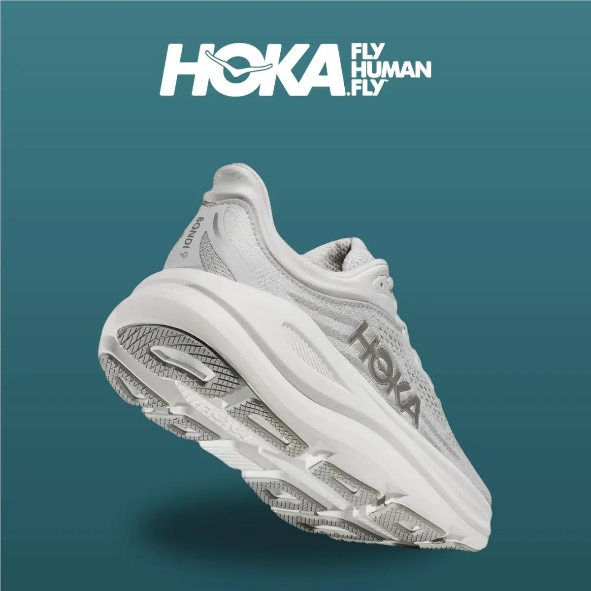 Hoka shoes - Bondi 9 - Bondi - 1162012-SDSTS - Stardust/Silver 15