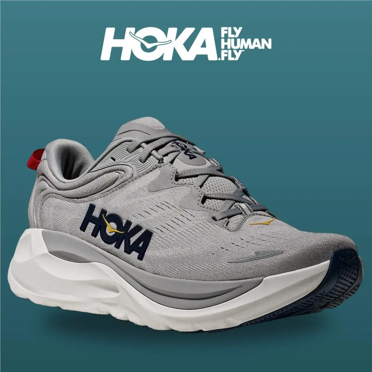 Hoka shoes - Gaviota 6 - Gaviota - 1171932-STLLR - Stellar Grey/Stardust 13