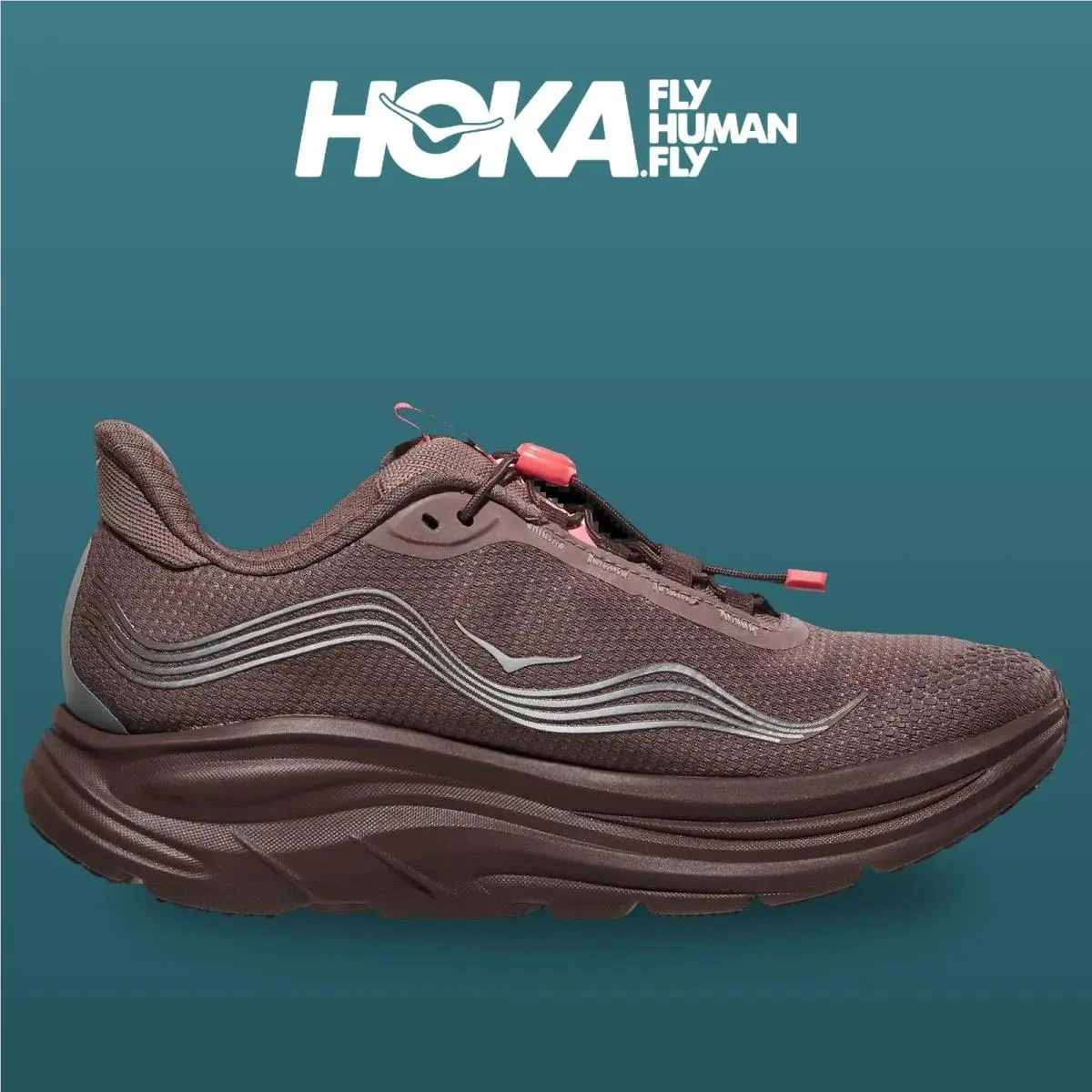 Hoka shoes - Clifton 11 Gtx - Clifton Gtx - 1176575-SZD - Smoky Quartz/Mauve 8