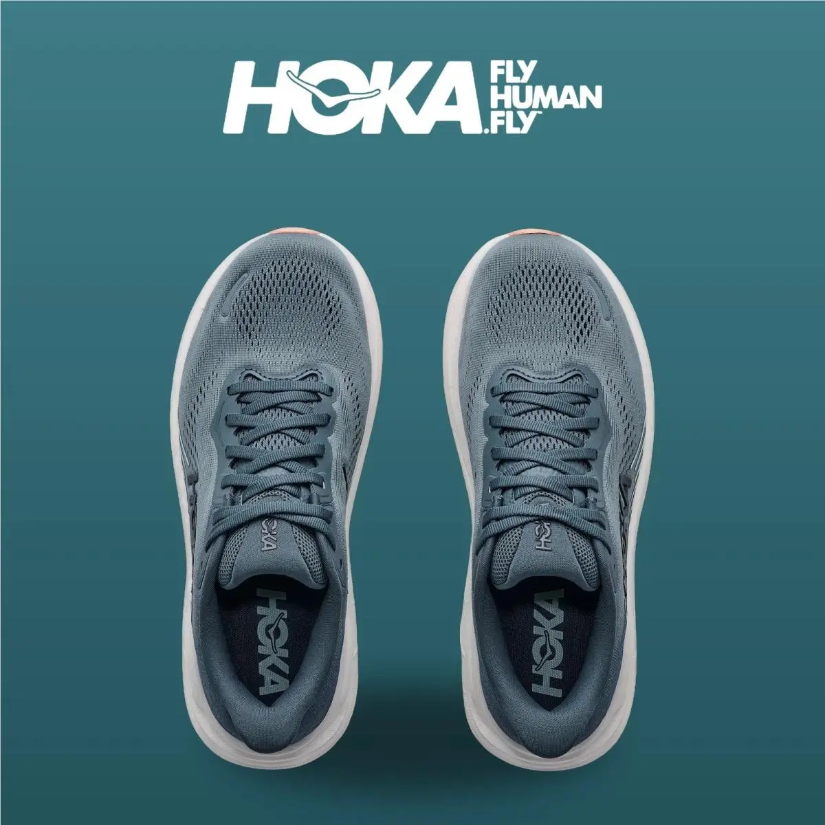 Hoka shoes - HOKA Clifton 11 Wide - Clifton Wide - 1176573-FYGL - Faded Navy/Glimmering Blue 10