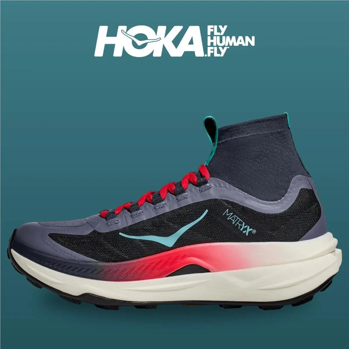 Hoka shoes - Tecton X 3 - Tecton - 1155114-SSC - Stormy Skies/Cerise 7
