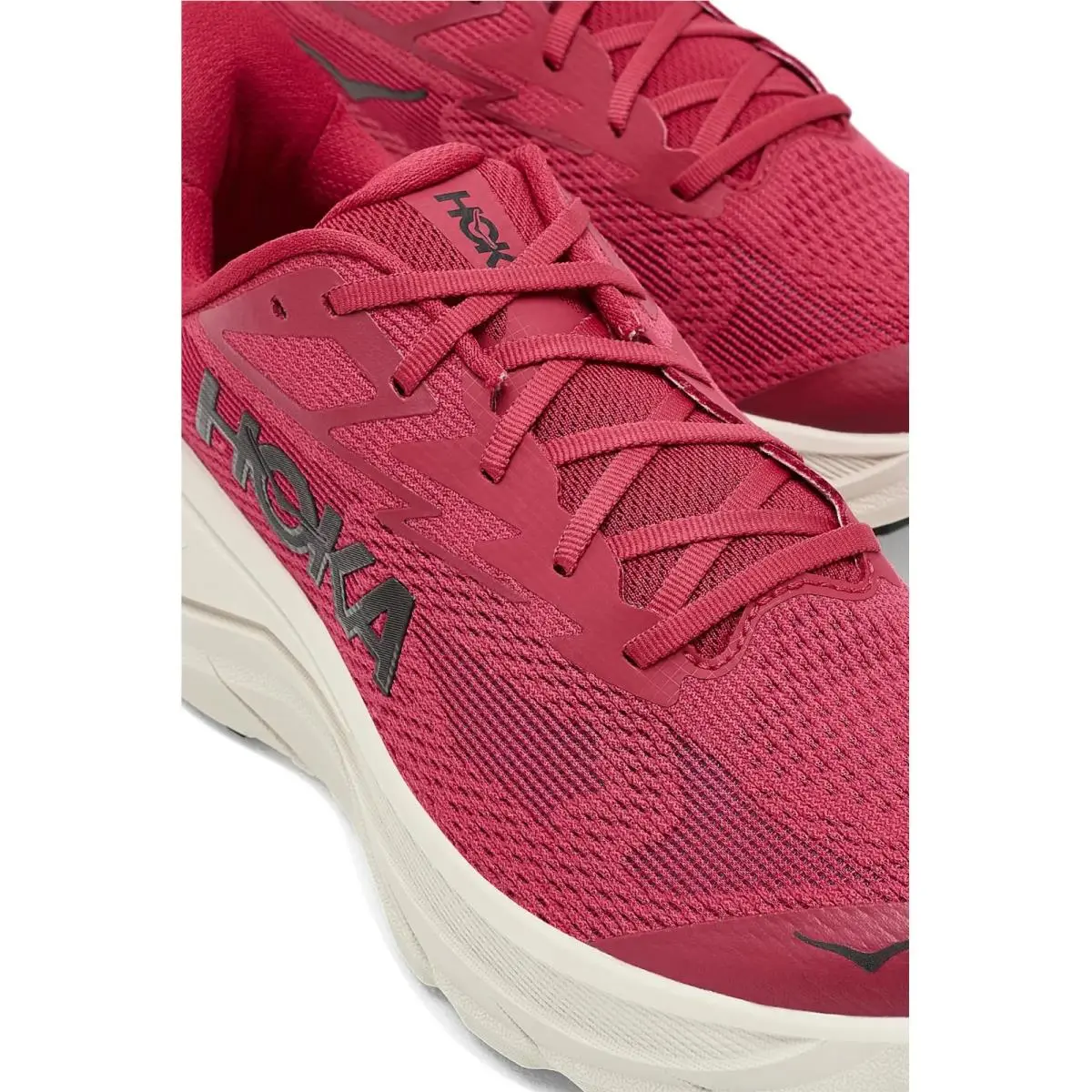Hoka shoes - Challenger 8 - Challenger - 1168716 - Red Agate/River Rock Grey 4