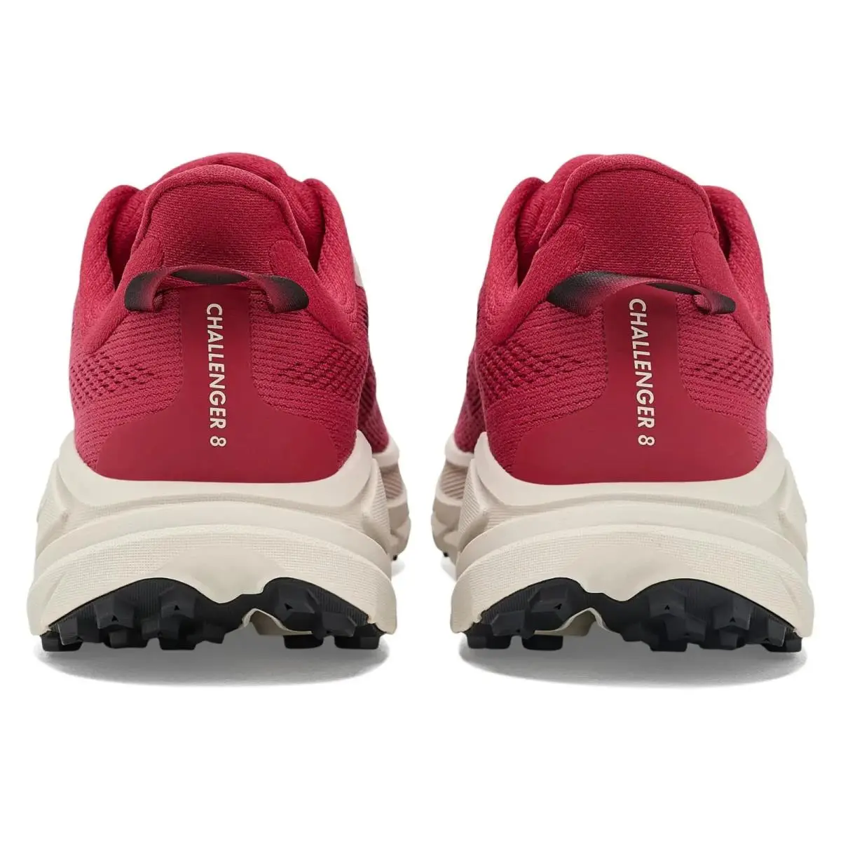Hoka shoes - Challenger 8 - Challenger - 1168716 - Red Agate/River Rock Grey 9