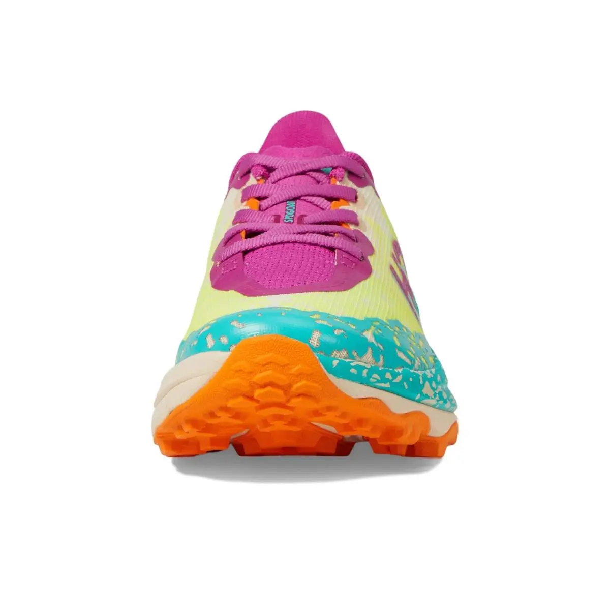 Hoka shoes - Fuchsia/Electric Aqua 1