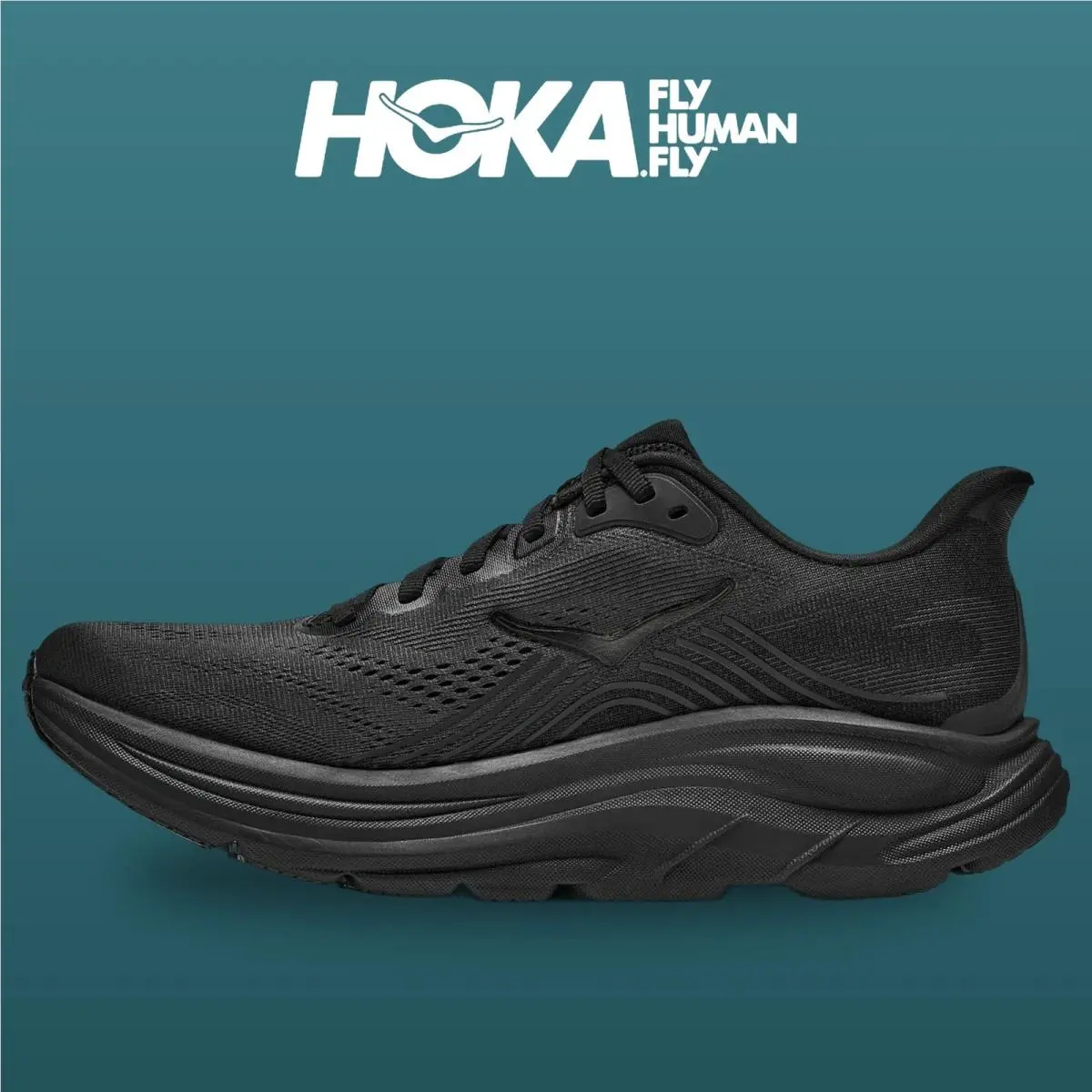 Hoka shoes - HOKA Clifton 11 Wide - Clifton Wide - 1176573-BBLC - Black 2