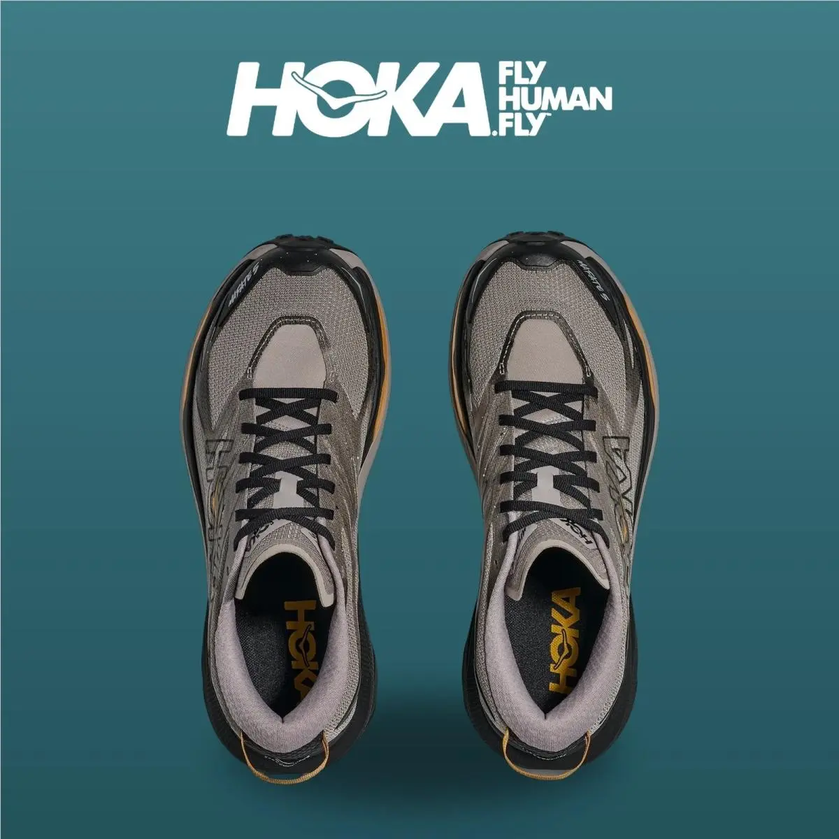 Hoka shoes - Mafate 5 - Mafate - 1168722-CMNTB - Cement/Black 13