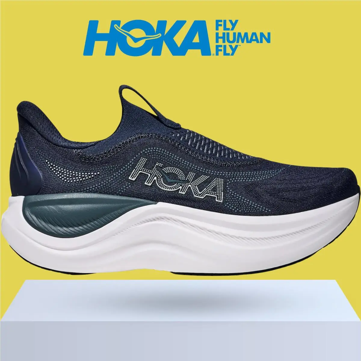 Hoka shoes - Hoka One One Skyward Laceless - Black/Black 19