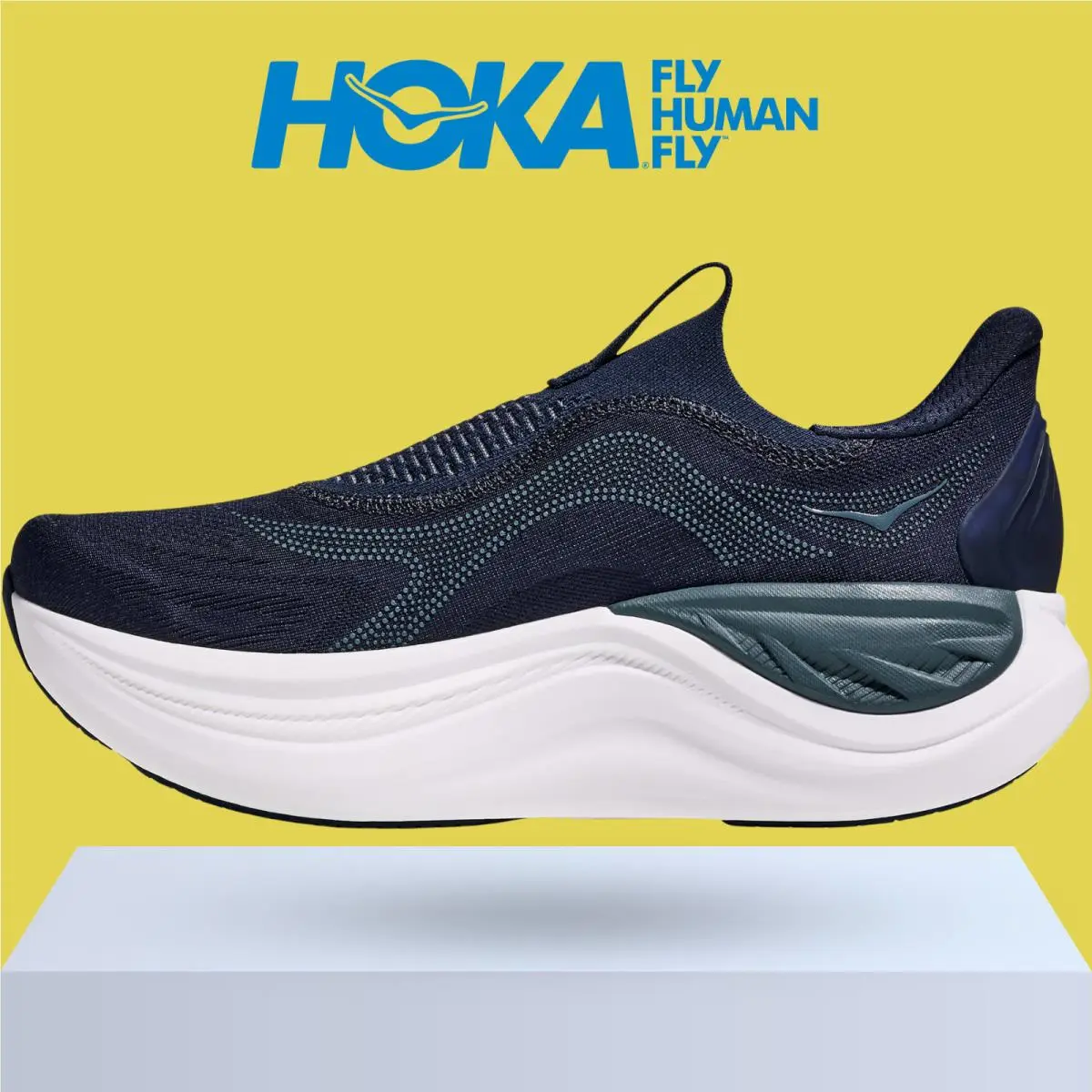 Hoka shoes - Hoka One One Skyward Laceless - Black/Black 20