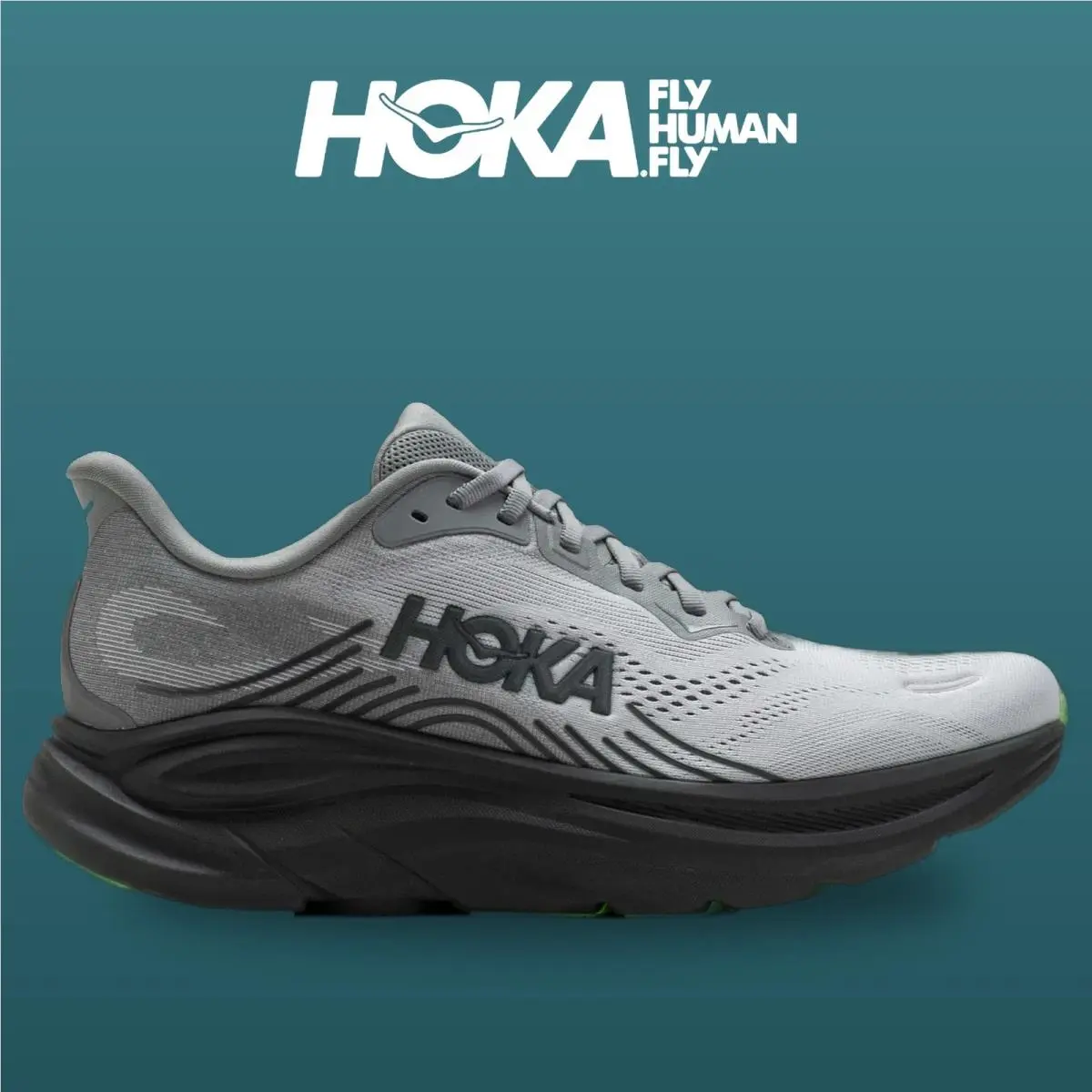 Hoka shoes - HOKA Clifton 11 Extra Wide - 1176572-GLCT - Galactic Grey/Stardust 6