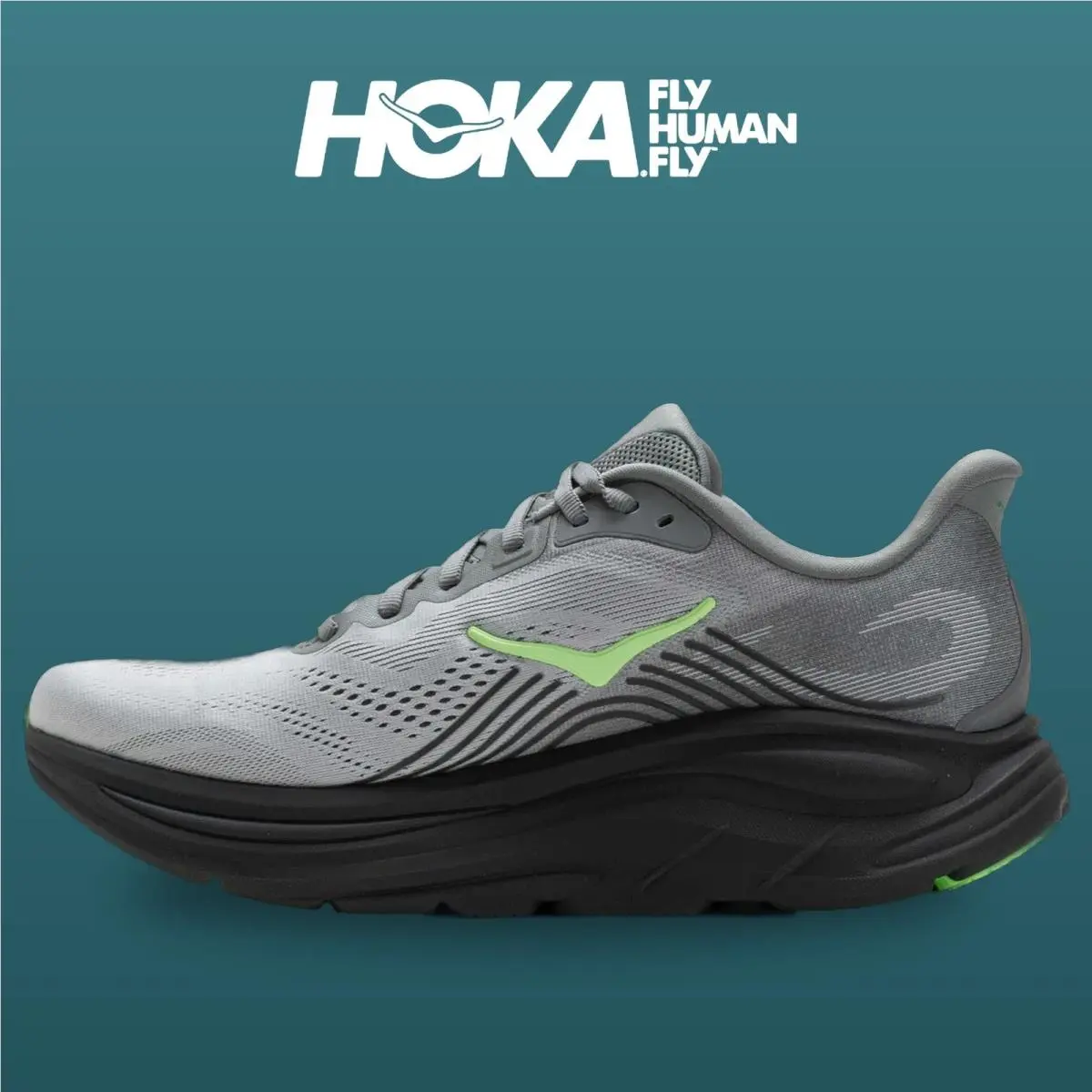 Hoka shoes - HOKA Clifton 11 Extra Wide - 1176572-GLCT - Galactic Grey/Stardust 7