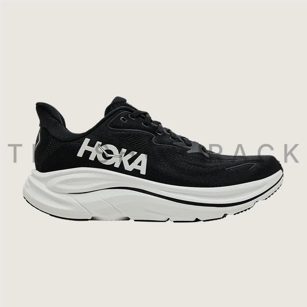 Hoka shoes - Hoka One One Clifton 10 - 1162030-BWHT - Black 8