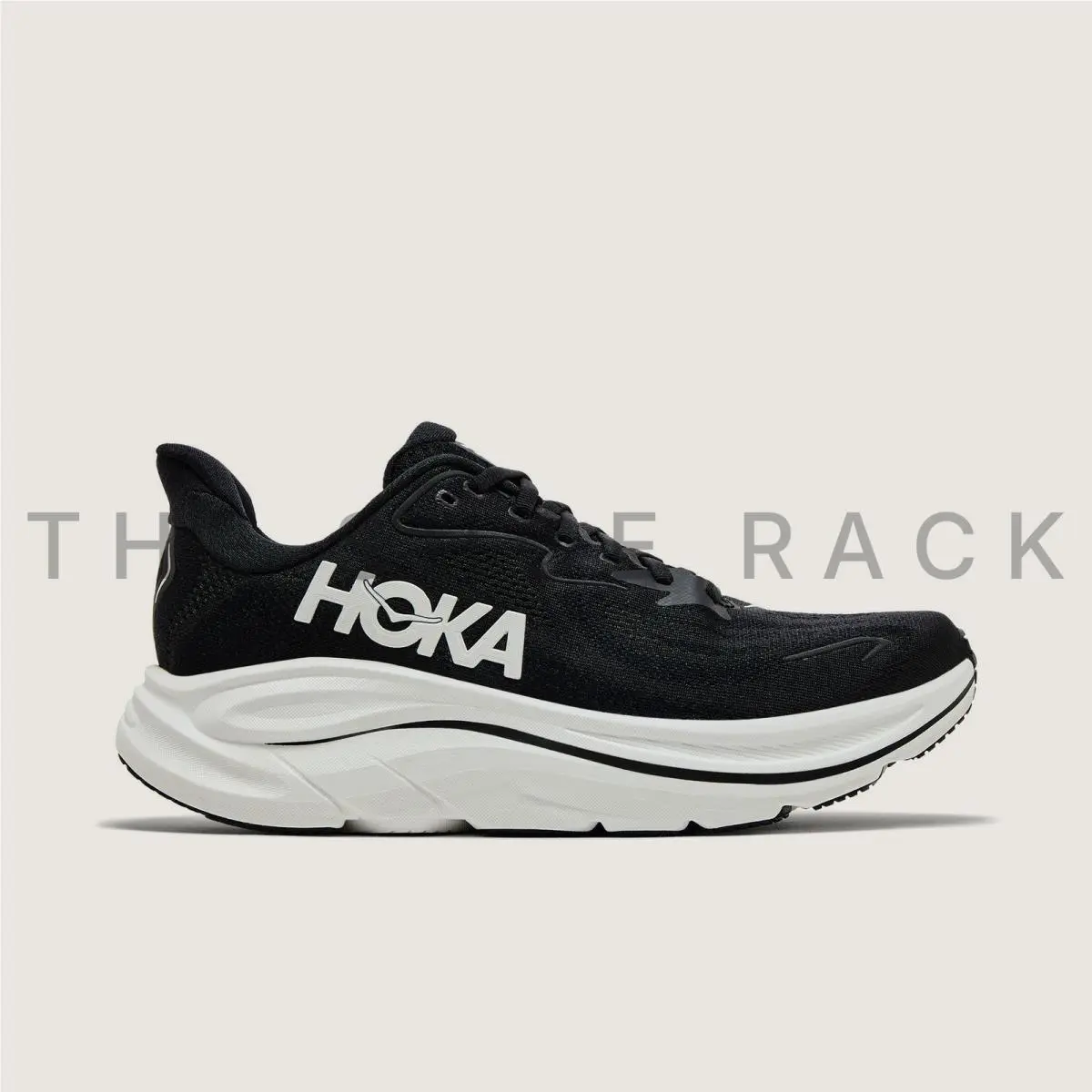 Hoka shoes - Hoka One One Clifton 10 - 1162030-BWHT - Black 9