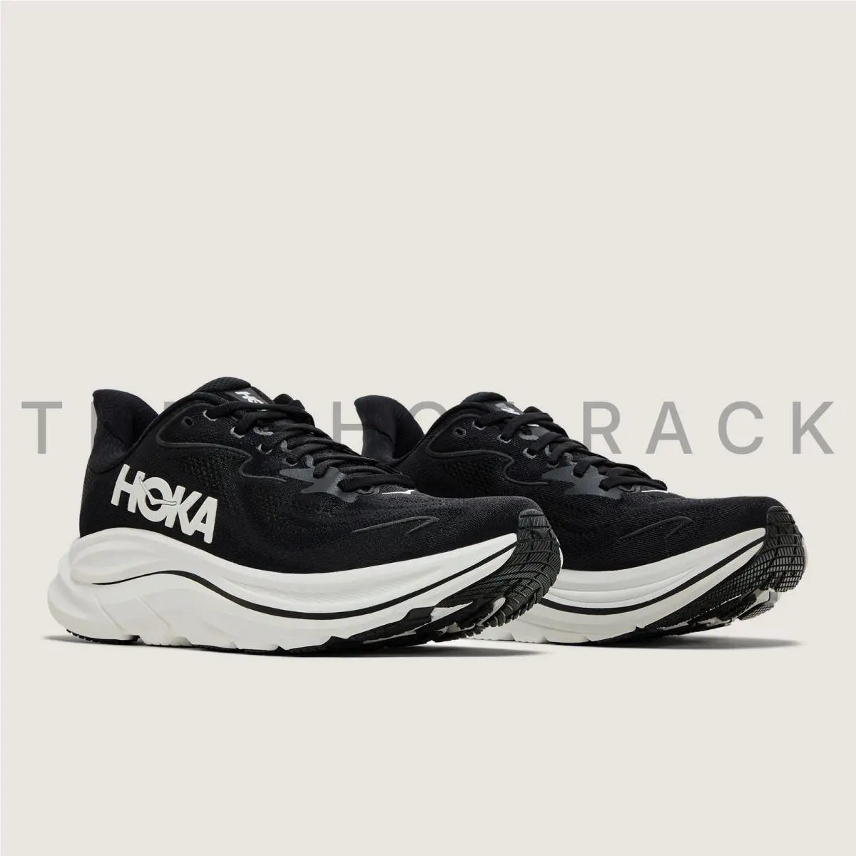 Hoka shoes - Hoka One One Clifton 10 - 1162030-BWHT - Black 16