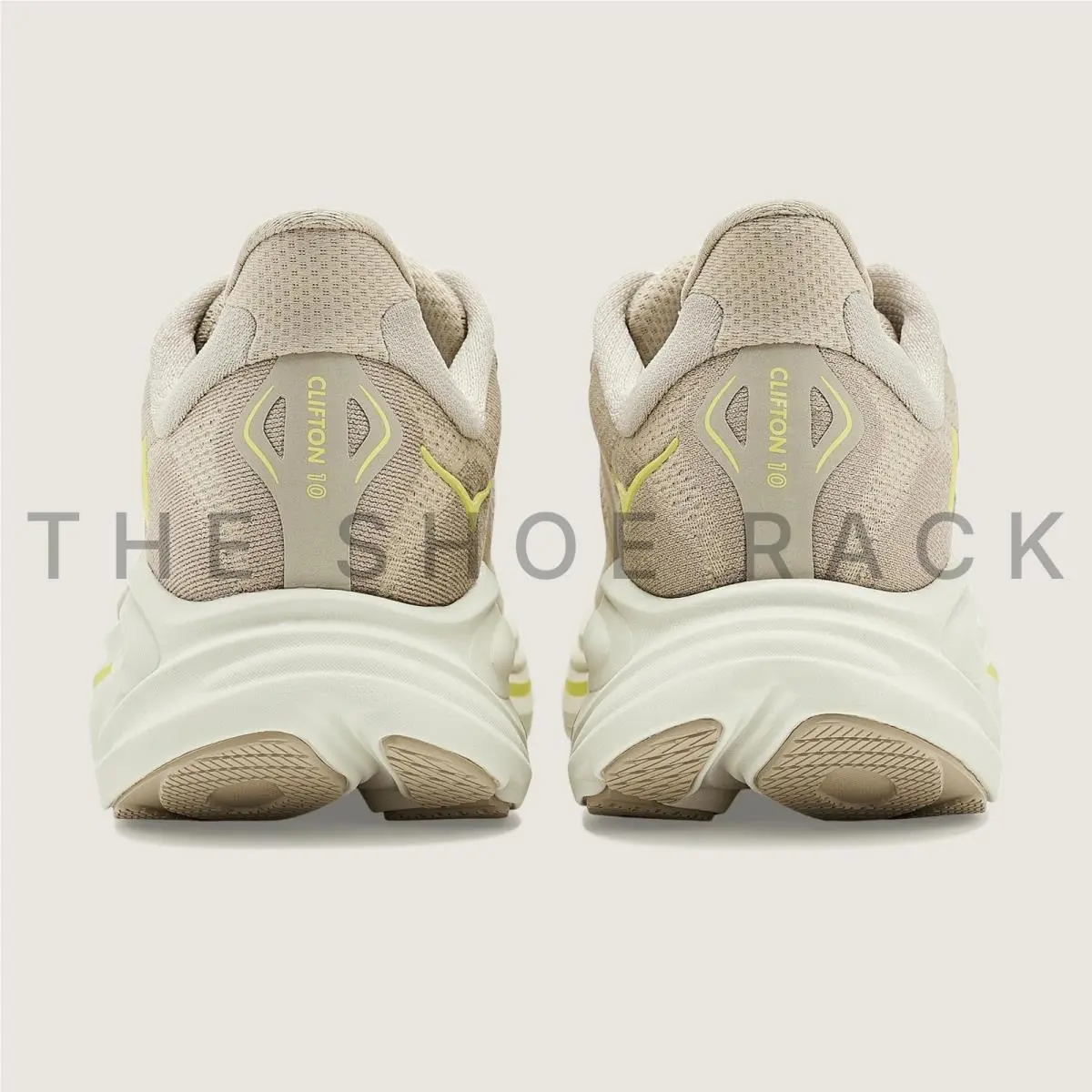 Hoka shoes - Hoka One One Clifton 10 - 1162030-RNN - Beige 11