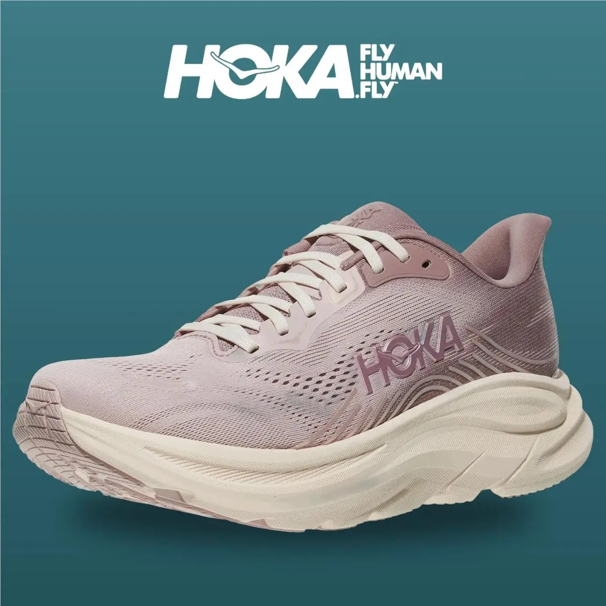 Hoka shoes - Clifton 11 - Clifton - 1179199-PQR - Pink Opal/Quartzite 7