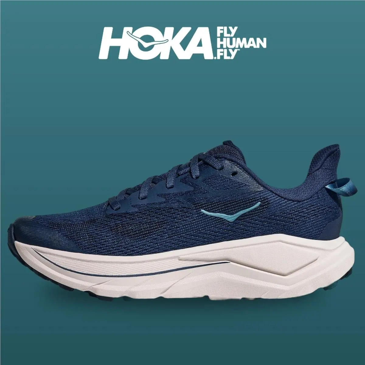 Hoka shoes - Challenger 8 - Challenger - 1168717-MGRT - Midnight Blue/Grout 0