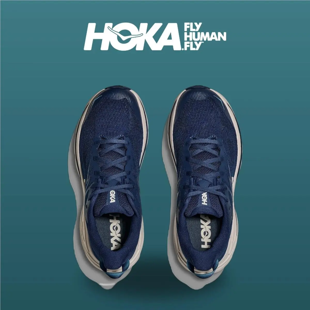 Hoka shoes - Challenger 8 - Challenger - 1168717-MGRT - Midnight Blue/Grout 4