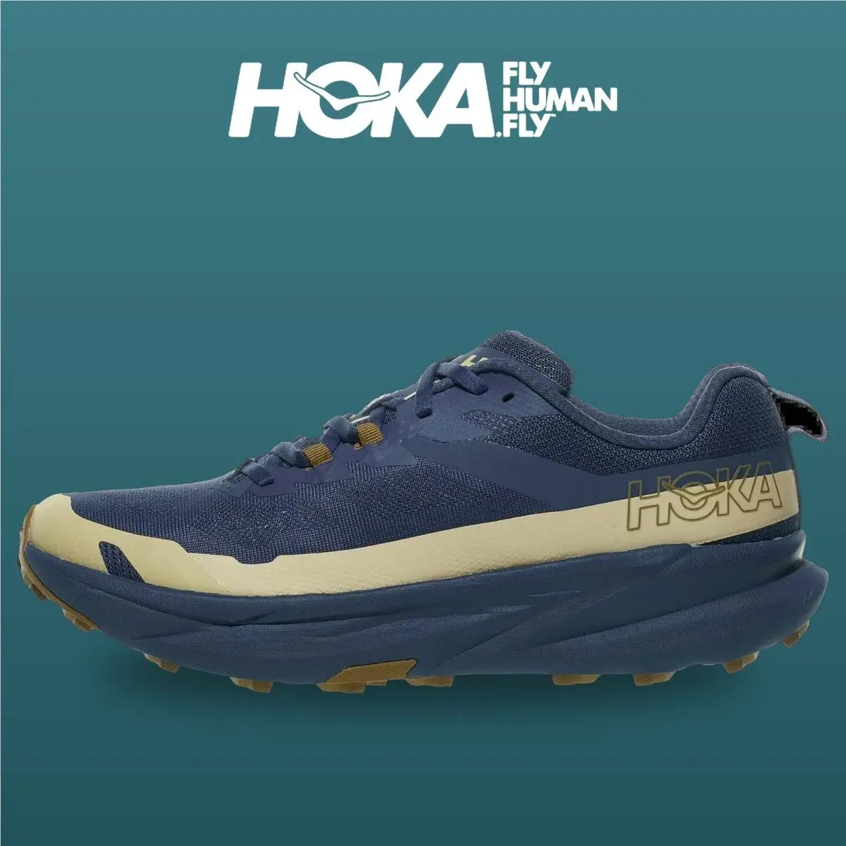 Hoka shoes - Torrent 5 - Torrent - 1176650-VWY - Varsity Navy/Caraway Seed 5