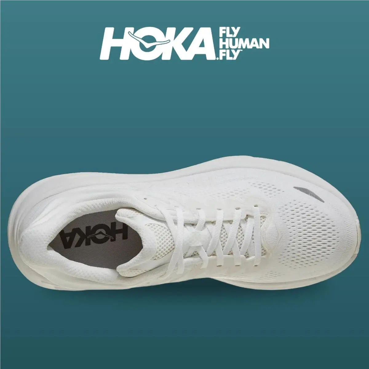 Hoka shoes - Bondi 9 - Bondi - 1162011-WWH - White 3