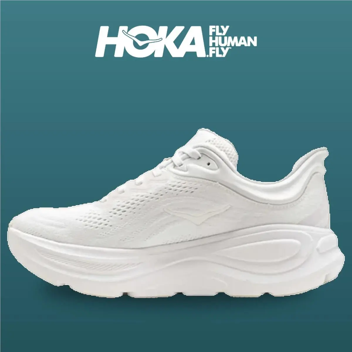 Hoka shoes - Bondi 9 - Bondi - 1162011-WWH - White 7