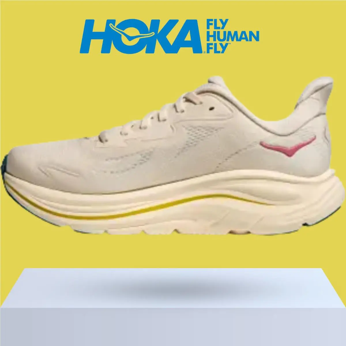 Hoka shoes - Hoka One One Clifton 10 - Black/White 25