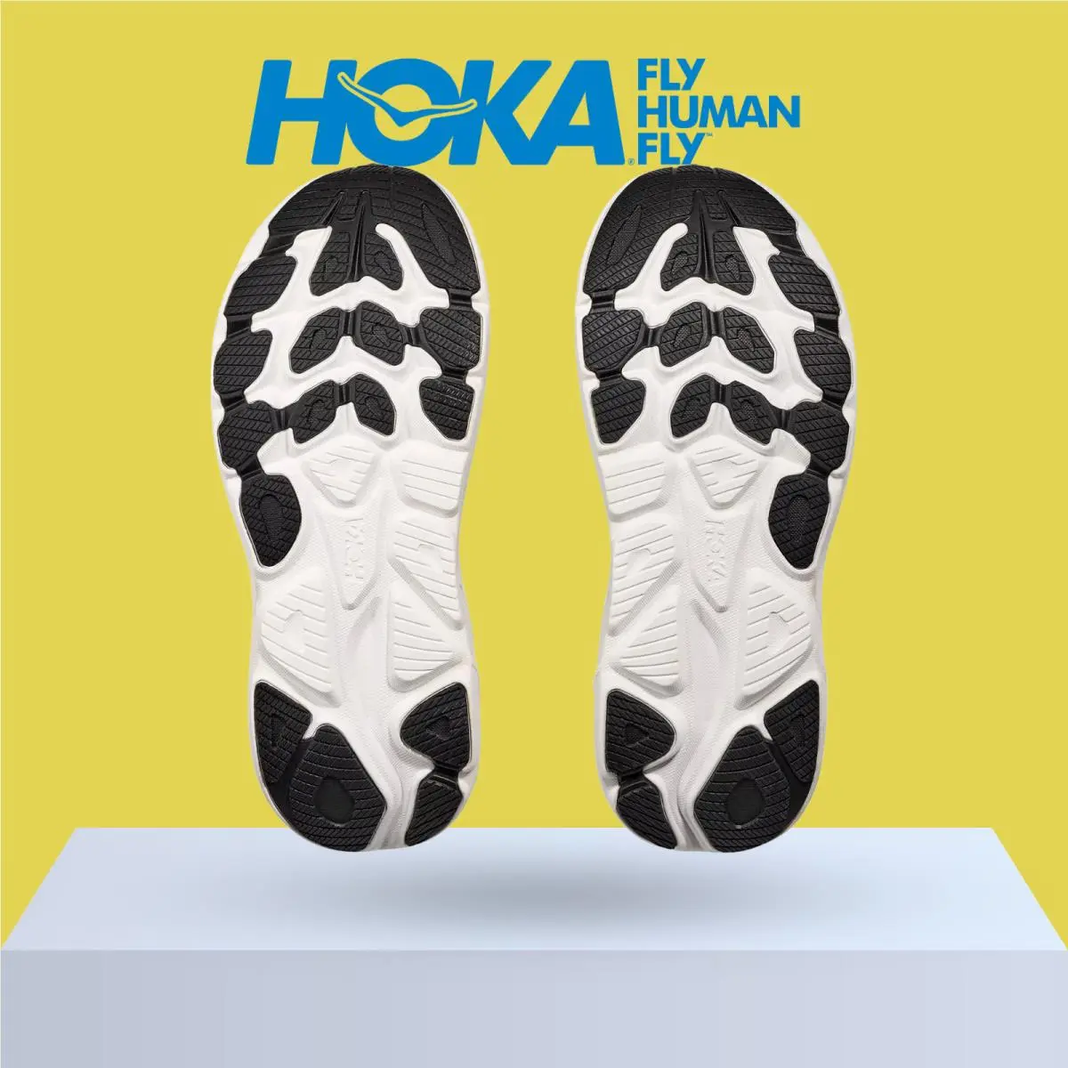 Hoka shoes - Hoka One One Clifton 10 - Black/White 8