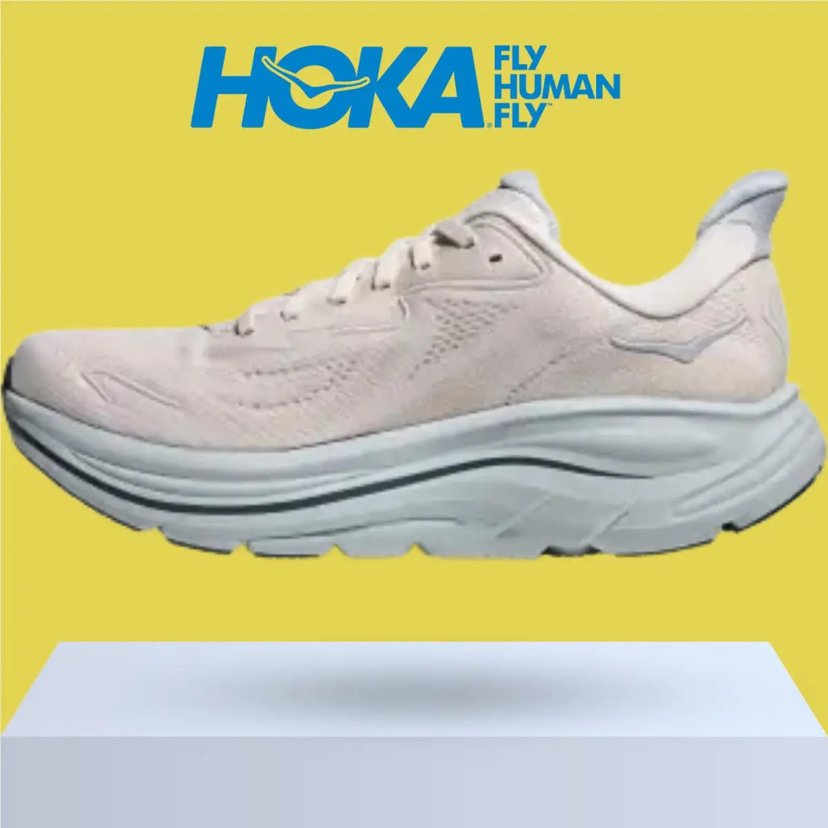 Hoka shoes - Hoka One One Clifton 10 - Black/White 20