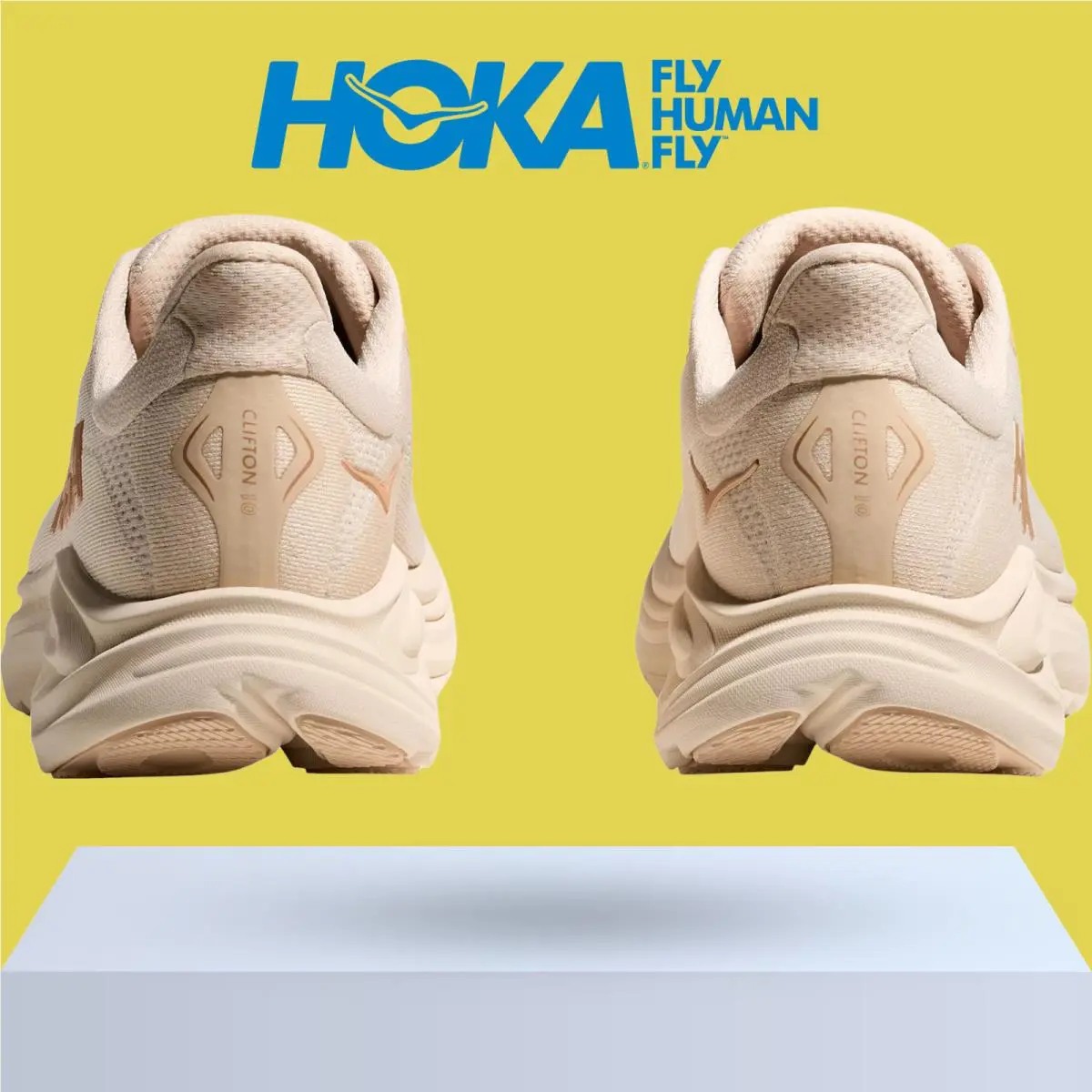 Hoka shoes - Hoka One One Clifton 10 - Black/White 11
