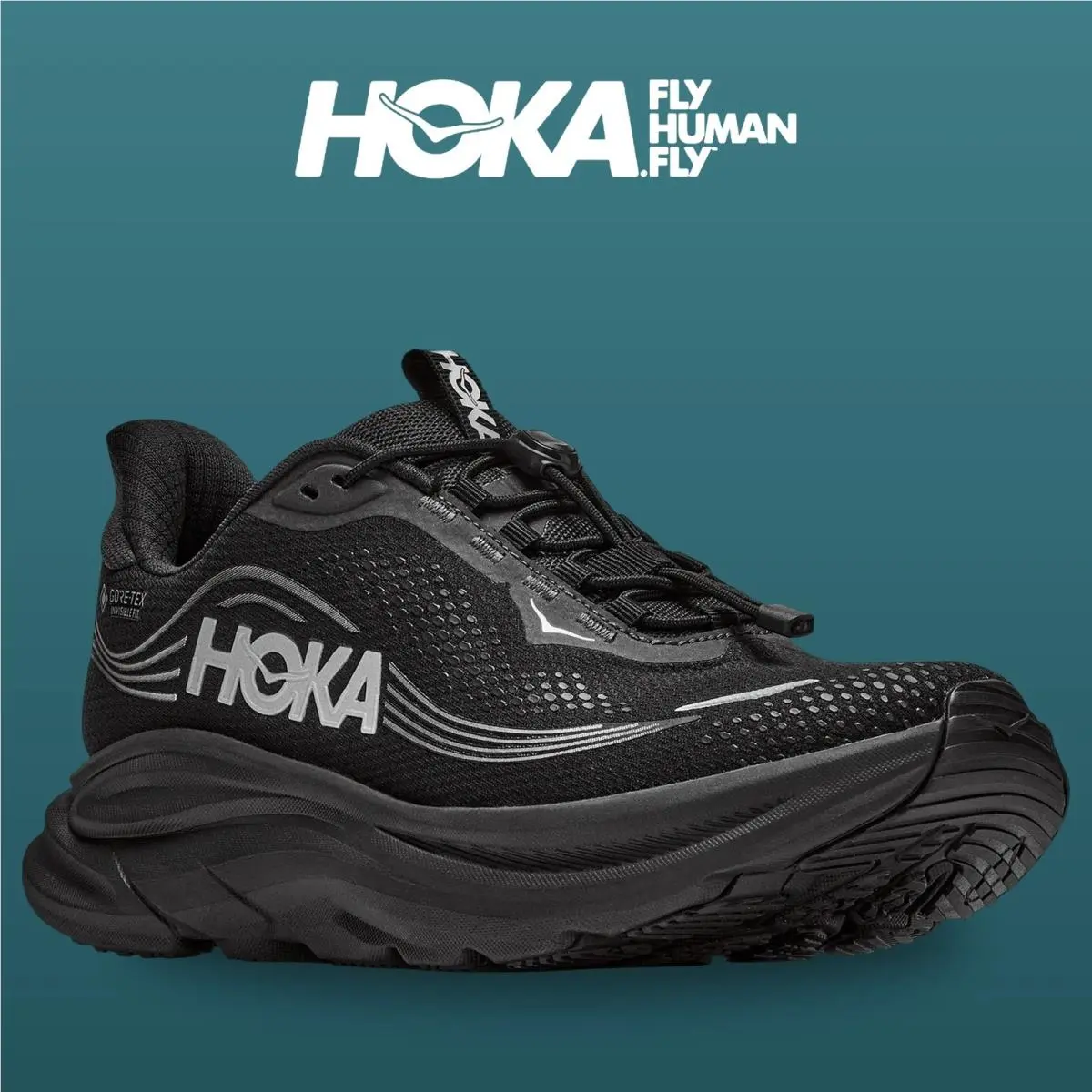 Hoka shoes - Clifton 11 Gtx - Clifton Gtx - 1176574-BBLC - Black 4