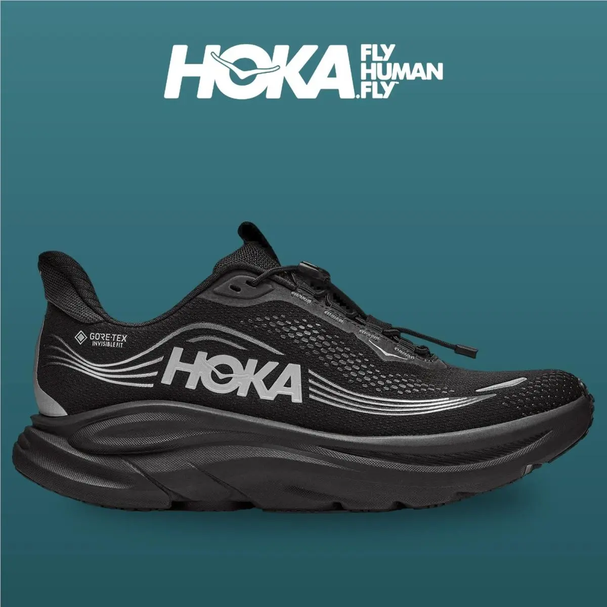 Hoka shoes - Clifton 11 Gtx - Clifton Gtx - 1176574-BBLC - Black 8