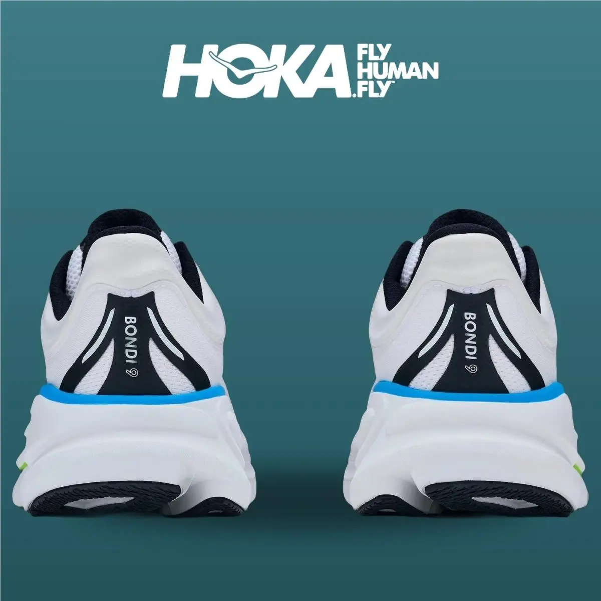 Hoka shoes - Bondi 9 - Bondi - 1162011-FLCK - Frost/Black 3
