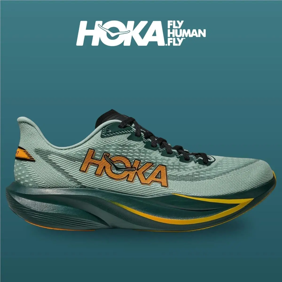 Hoka shoes - Mach 7 - Mach - 1171904-SBY - Sage/Bay Leaf 8