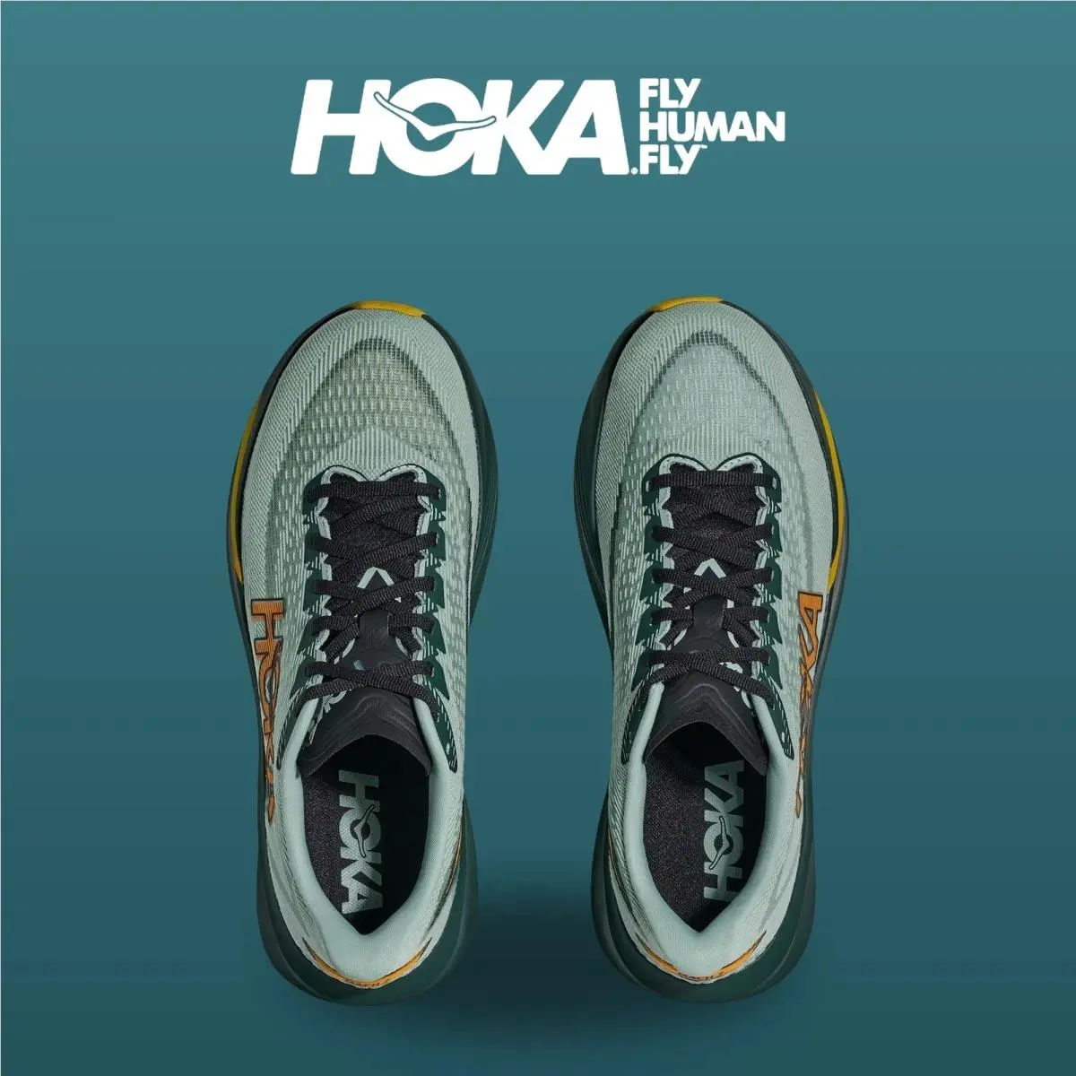 Hoka shoes - Mach 7 - Mach - 1171904-SBY - Sage/Bay Leaf 9