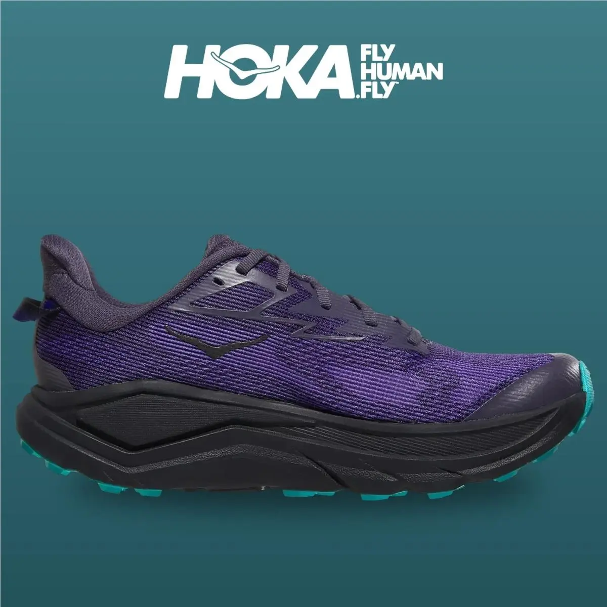 Hoka shoes - Challenger 8 - Challenger - 1168716-SQDN - Squid Ink/Black 1