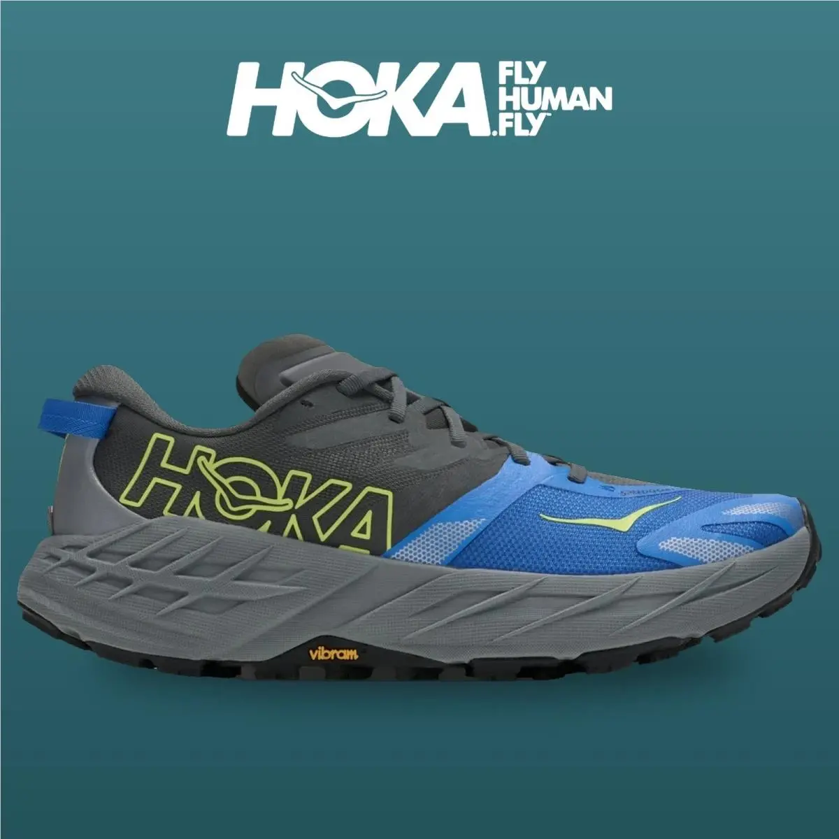 Hoka shoes - Speedgoat 7 - Speedgoat - 1171928-OTV - Outer Orbit/Virtual Blue 11
